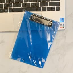 image-A4 Plate Holder Transparent Plate Writing Board Pad Metal Flat Clip Drawing Board Office Folder Folder