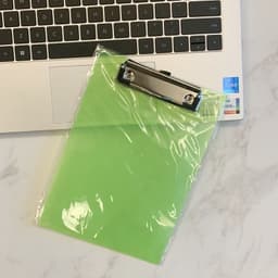 image-A4 Plate Holder Transparent Plate Writing Board Pad Metal Flat Clip Drawing Board Office Folder Folder