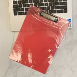 image-A4 Plate Holder Transparent Plate Writing Board Pad Metal Flat Clip Drawing Board Office Folder Folder