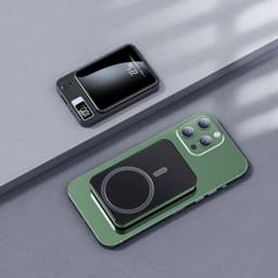 image-Wireless Power Bank Super Fast Charge 10000 MA Magsafe Mobile Power Wholesale