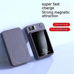 image-Wireless Power Bank Super Fast Charge 10000 MA Magsafe Mobile Power Wholesale