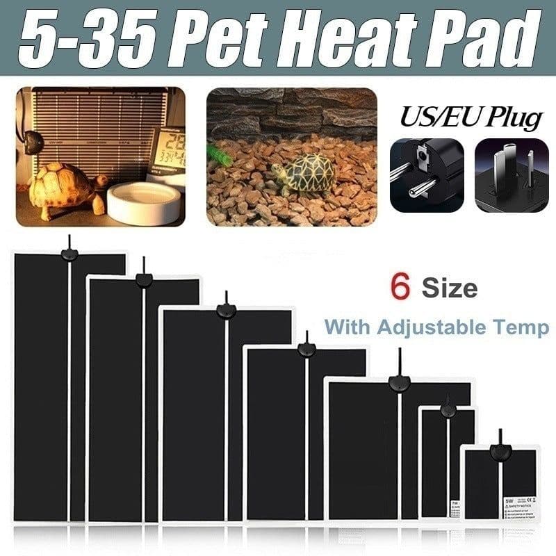 image-Crawler Pet Temperature Adjustment Heating Mat Pet Pad