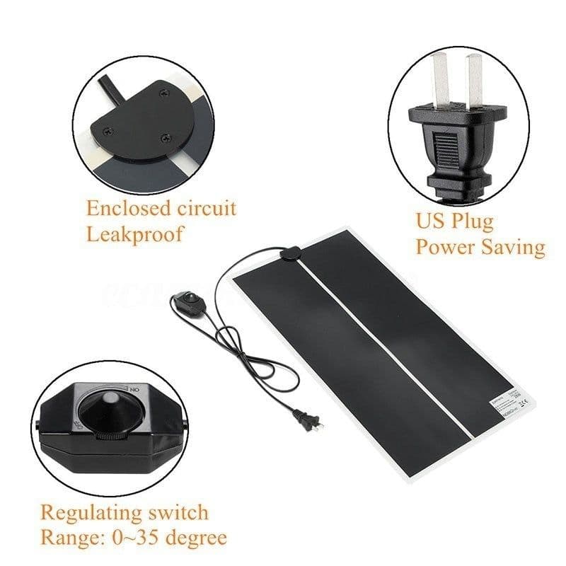 image-Crawler Pet Temperature Adjustment Heating Mat Pet Pad