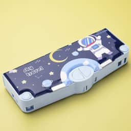 image-Large Capacity Double-layer Children's Pencil Case