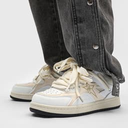 image-Men's Shoes Breathable Sneaker Men's Thick Rope Low-top Sneakers Lovers Wild Casual Skateboard Shoes