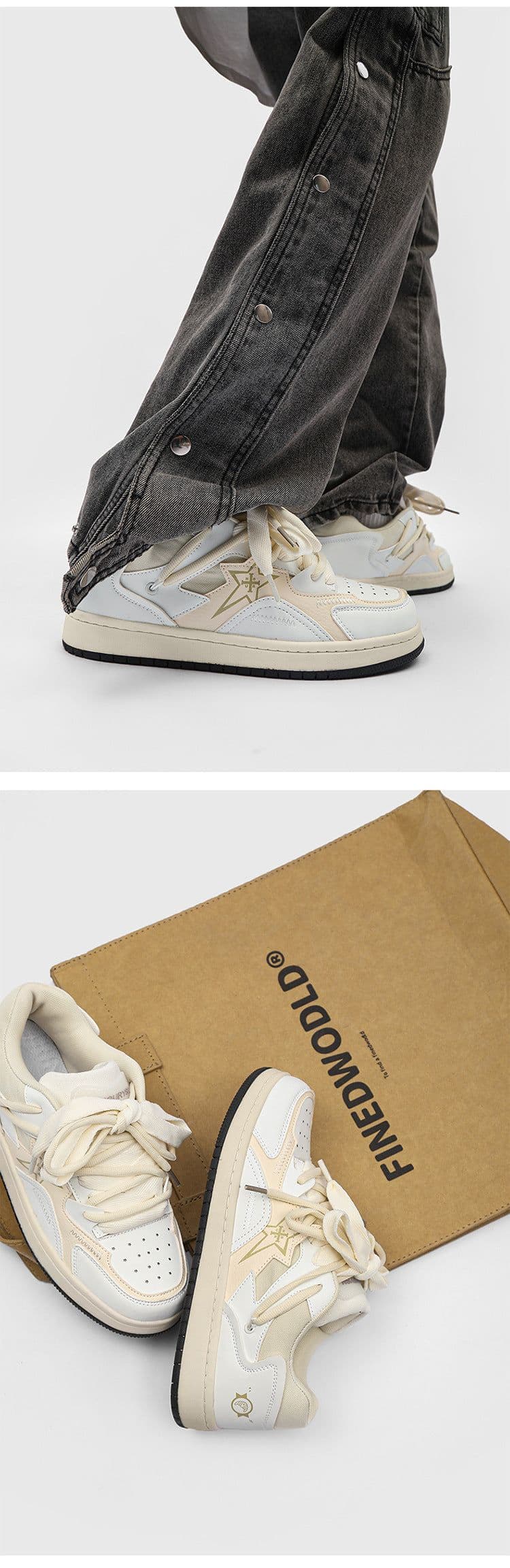 image-Men's Shoes Breathable Sneaker Men's Thick Rope Low-top Sneakers Lovers Wild Casual Skateboard Shoes