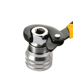 image-Universal Sleeve Wrench Head Multifunctional Electric Hand Drill Socket Wrench Adjustable Universal Sleeve Head Allen Wrench