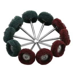 image-T-type Grinding Head Combination Suit Metal Jade Cleaning Derusting Deburring With Handle Polishing Brun Flap Disc
