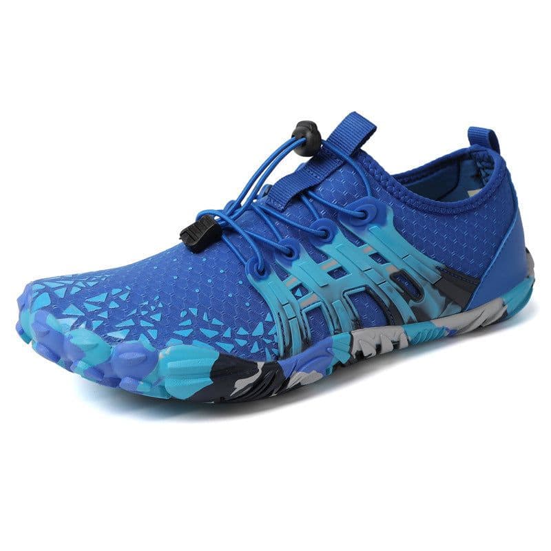 image-Men's Off-road Running Shoes, Lightweight Exercise Scattered Barefoot Shoes Non-slip Outdoor Walking Pumps