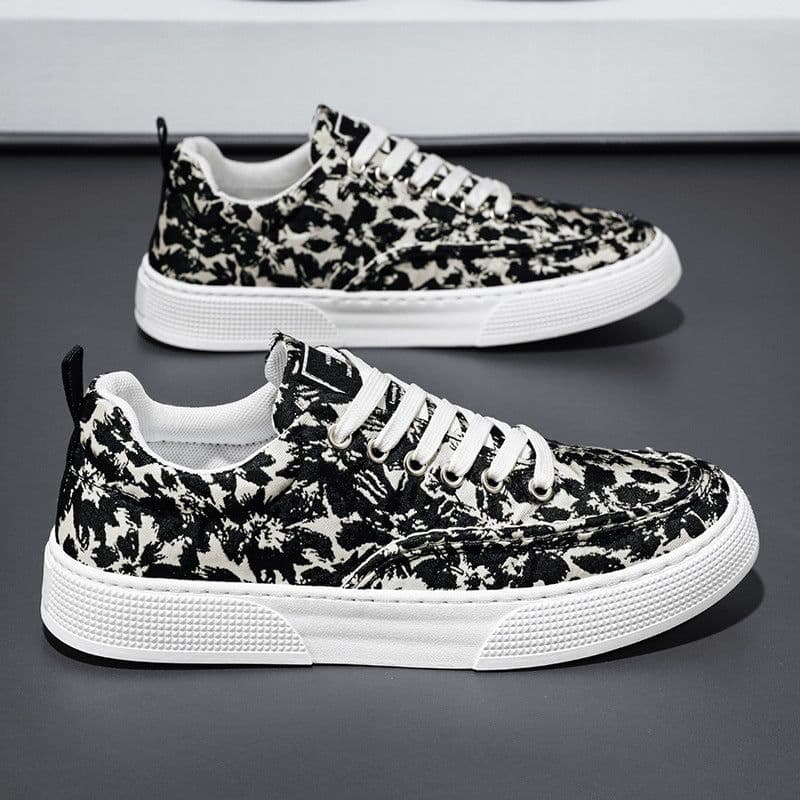image-Harajuku Style Student Sports Casual Shoes Thick Sole Height Increasing