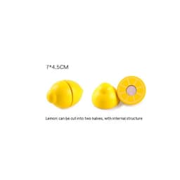 image-Wooden Vegetable Magnetic Children's Play House Cut Fruit Toys