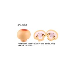 image-Wooden Vegetable Magnetic Children's Play House Cut Fruit Toys
