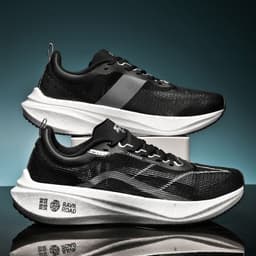 image-Shockproof Breathable Running Shoes Unisex Shoes Marathon Racing Soft Sole Lightweight Sneaker