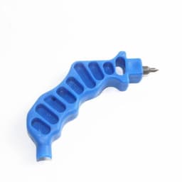 image-4mm Blue PE Pipe Puncher Pointed Head Drip Irrigator Drip Head Upside Down Floor Outlet Nozzle Tapper