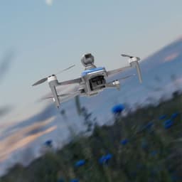image-UAV 4K Aerial Photography Three-kilometer Digital Image Transmission Three-axis Brushless PTZ