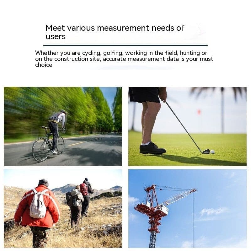 image-Outdoor Ranging Telescope Laser Golf Ranging Telescope 650 M To 2000 M High Precision Electricity