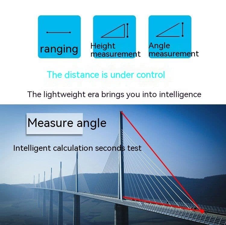 image-Outdoor Ranging Telescope Laser Golf Ranging Telescope 650 M To 2000 M High Precision Electricity