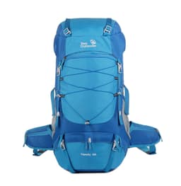 image-Outdoor Mountaineering Bag 50L Large Capacity Nylon Travel Camping Hiking Mountaineering Backpack