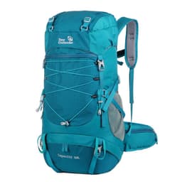 image-Outdoor Mountaineering Bag 50L Large Capacity Nylon Travel Camping Hiking Mountaineering Backpack