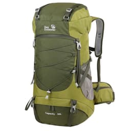 image-Outdoor Mountaineering Bag 50L Large Capacity Nylon Travel Camping Hiking Mountaineering Backpack