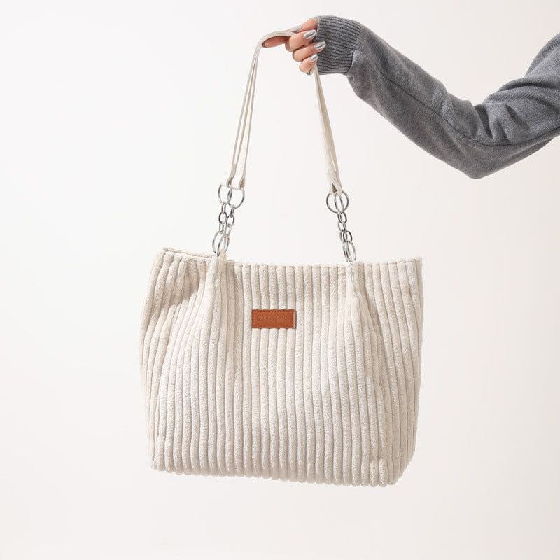 image-Autumn And Winter Large Capacity Tote Bags For Women