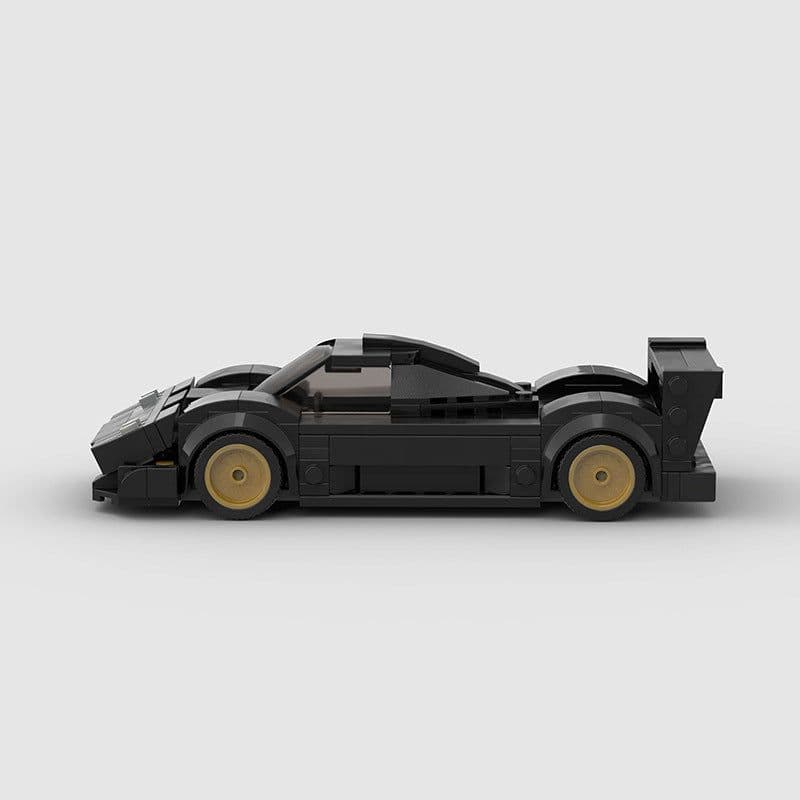 image-Racing Car Sports Car Car Model Small Particle Educational Building Blocks Toy