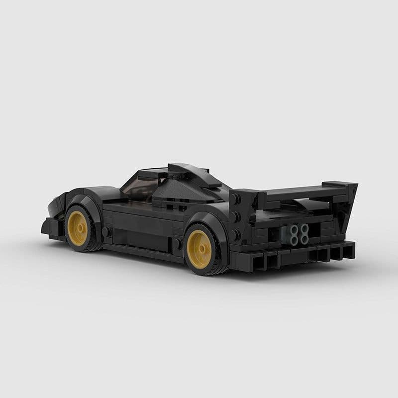 image-Racing Car Sports Car Car Model Small Particle Educational Building Blocks Toy