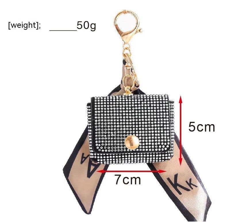 image-New Coin Purse Diamond Mini Bag