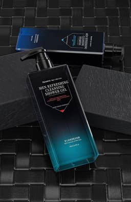 image-Men's Shower Gel Suit Perfume