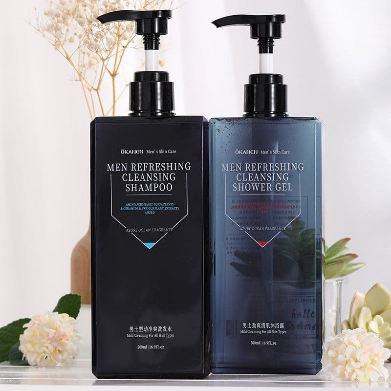 image-Men's Shower Gel Suit Perfume