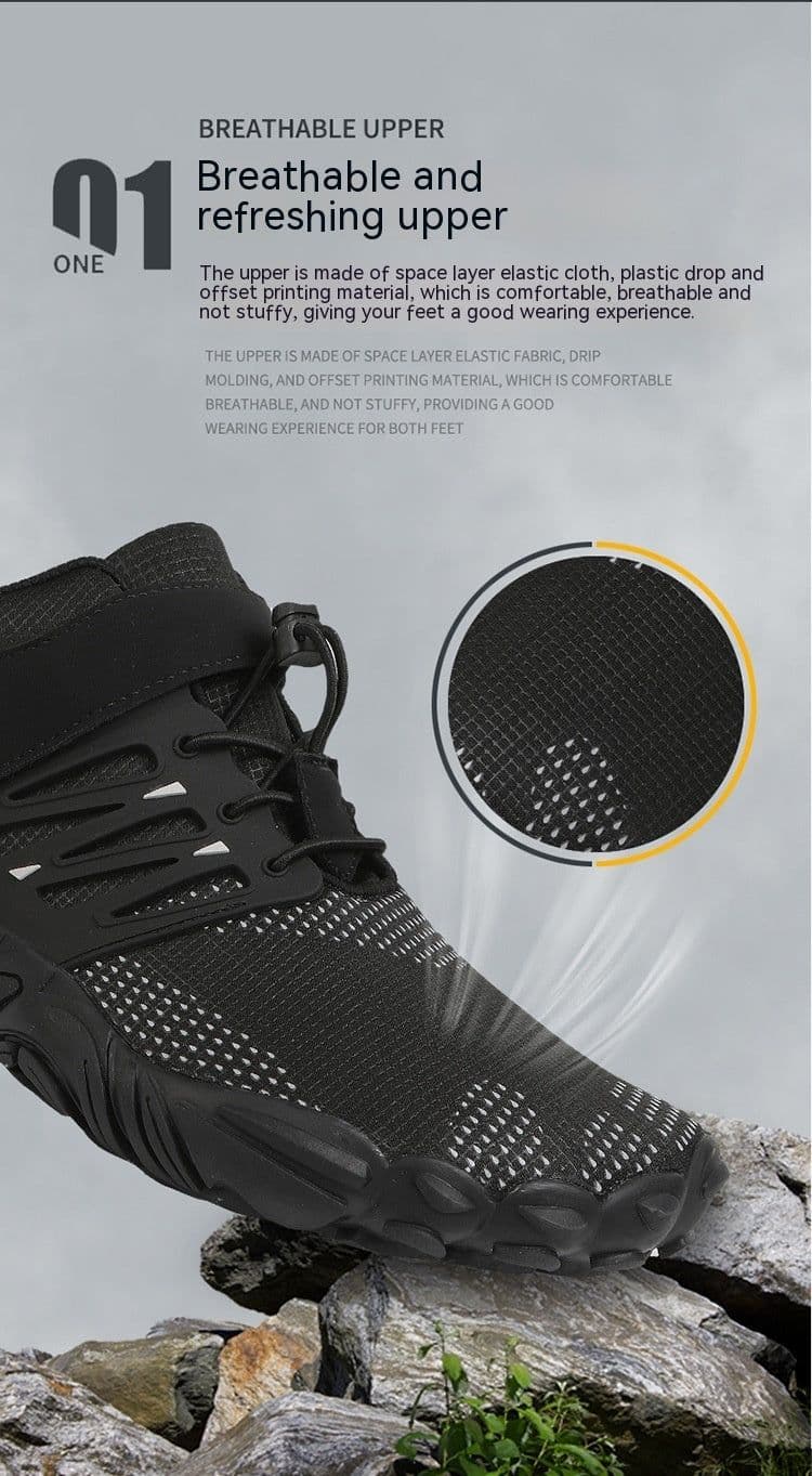 image-Outdoor Climbing Boots Non-slip Hiking Casual Sports Breathable Lightweight