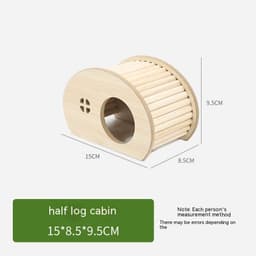 image-Hamster Landscaping Fence Ladder Arch Bridge Toy Decoration