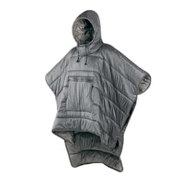image-Outdoor Cloak Sleeping Bag Camping Wearable Cold-proof Warm Cape Shawl Blanket