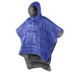 image-Outdoor Cloak Sleeping Bag Camping Wearable Cold-proof Warm Cape Shawl Blanket