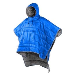 image-Outdoor Cloak Sleeping Bag Camping Wearable Cold-proof Warm Cape Shawl Blanket