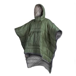 image-Outdoor Cloak Sleeping Bag Camping Wearable Cold-proof Warm Cape Shawl Blanket