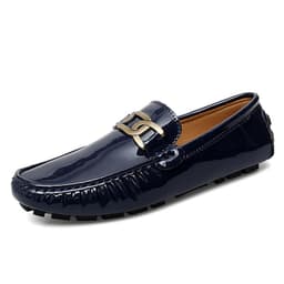 image-Spring Men's Patent Leather Glossy Gommino Women