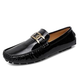 image-Spring Men's Patent Leather Glossy Gommino Women