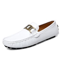 image-Spring Men's Patent Leather Glossy Gommino Women