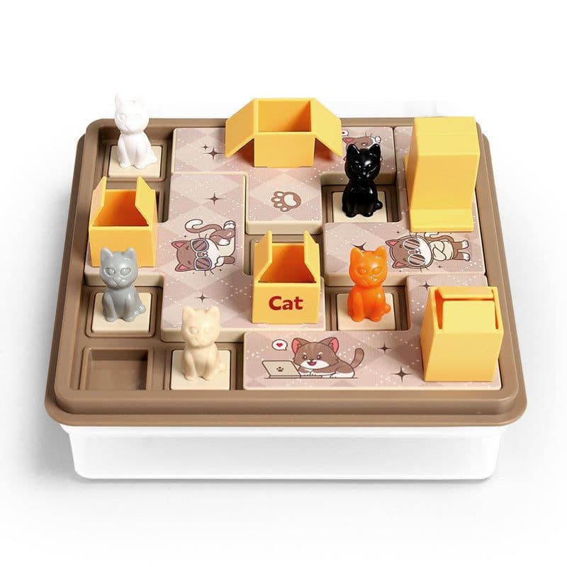 image-Children's Hidden Cat Clearance Board Game Toys