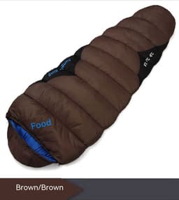 image-Outdoor Sleeping Bag Mummy Autumn And Winter Camping