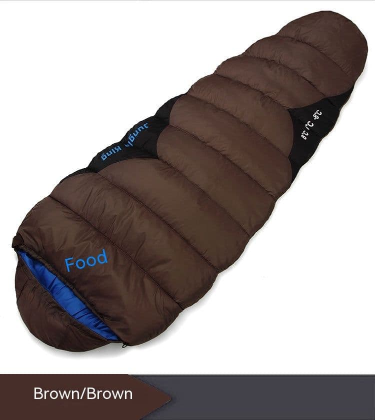 image-Outdoor Sleeping Bag Mummy Autumn And Winter Camping