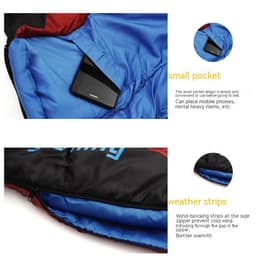 image-Outdoor Sleeping Bag Mummy Autumn And Winter Camping