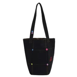 image-Women's Casual Fashion Large Capacity Denim Shoulder Bag