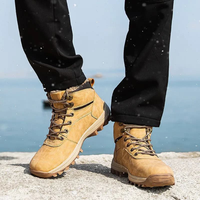 image-Winter New Velvet Warm Cotton Shoes Platform Snow Boots