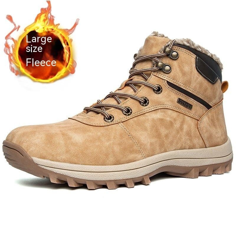image-Winter New Velvet Warm Cotton Shoes Platform Snow Boots