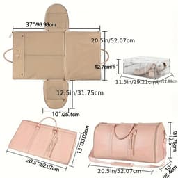 image-Large Capacity Portable Garment Bag Large Size