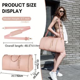 image-Large Capacity Portable Garment Bag Large Size