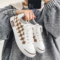 image-Flat Casual Non-slip Men's Cavas Shoes