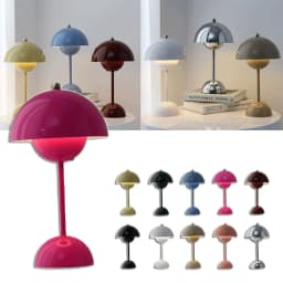 image-Mushroom Table Lamp Desk Lamp Touch Portable Lamp LED Rechargeable Night Light For Room Bedroom Home Decoration Gifts Table Lamp